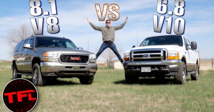 Let’s Settle This: Which Mega SUV Is Best? Ford Excursion vs. Chevy Suburban 2500 0-60 & Off-Road