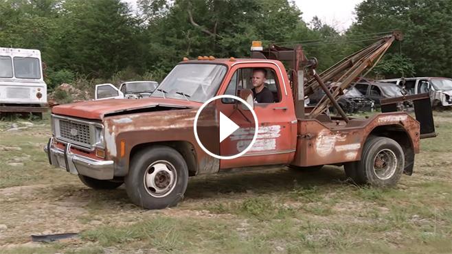 1977 Chevy C30 tow truck Is Restored And Modernized