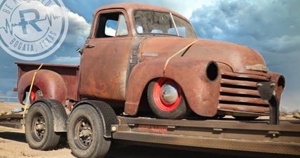 Rescued 1952 Chevy 3100 On Air Ride | Barn Find Project Truck Found | RESTORED