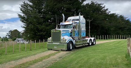 Brett Marsh Kenworth T909 NZ 2021