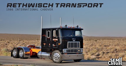 Custom 1986 CabOver - Fred Rethwisch gives us the full tour!