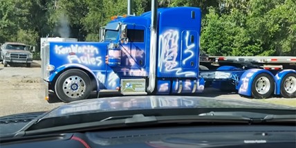 Someone Vandalized My Peterbilt, WHY?