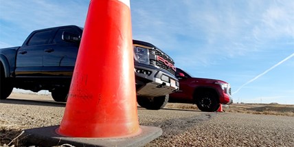Ford Raptor vs Toyota Tundra Drag! Which Truck Is Quickest?